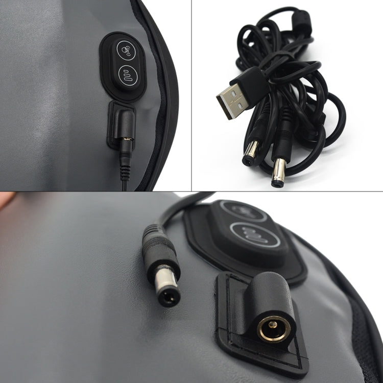 SR-21 Car Lumbar Cushion Headrest Seat Memory Foam Accessories, Style: Massage Headrest (Gray) - free shipping - PMC TechLife - Order now!