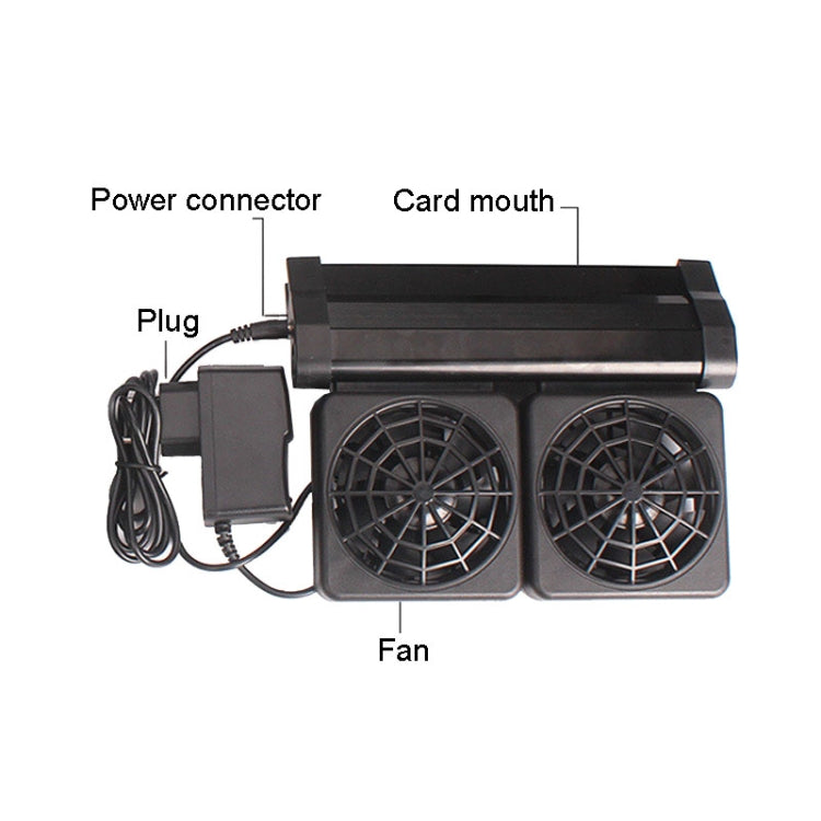 Fish Tank Cooling Fan Cooling Silent Aquarium Fan, Specification: 2 Head UK Plug - Fish Tanks & Accessories by PMC TechLife | Online Shopping South Africa | PMC TechLife | Buy Now Pay Later Mobicred