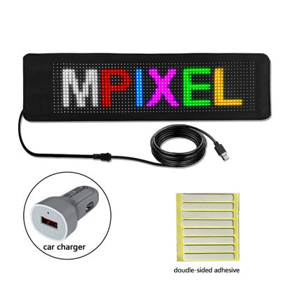 788x90mm Vehicle Rear Window Color Flexible LED Electronic Screen - Car Monitor by PMC Jewellery | Online Shopping South Africa | PMC Jewellery | Buy Now Pay Later Mobicred