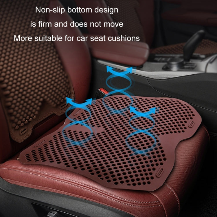 Silicone Car Summer Breathable Cool Pad, Color: Headrest Gray - Seat Accessories by PMC Jewellery | Online Shopping South Africa | PMC Jewellery | Buy Now Pay Later Mobicred