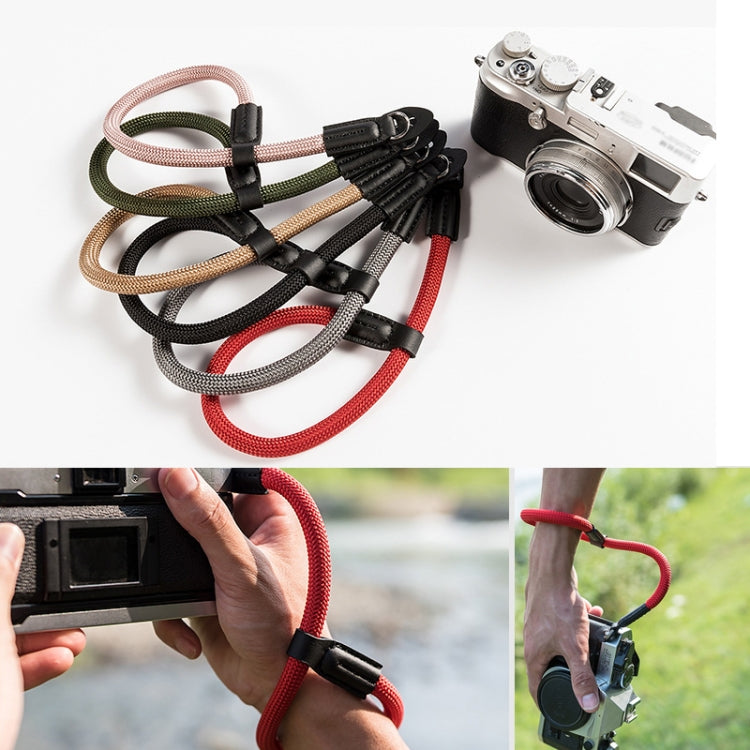 Climbing Rope Camera Wrist Strap SLR Camera Wear-resistant Bracelet(Red) - Camera Strap by PMC Jewellery | Online Shopping South Africa | PMC Jewellery