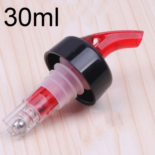 Quantitative Wine Pourer Red Wine Cork Wine Stopper 30ml Red - Bottle Stopper by PMC Jewellery | Online Shopping South Africa | PMC Jewellery | Buy Now Pay Later Mobicred