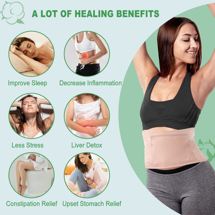 Waist+Neck Support Leak-proof Care Aid Package Sleep Conditioning Aids(Khaki) - free shipping - PMC TechLife - Order now!
