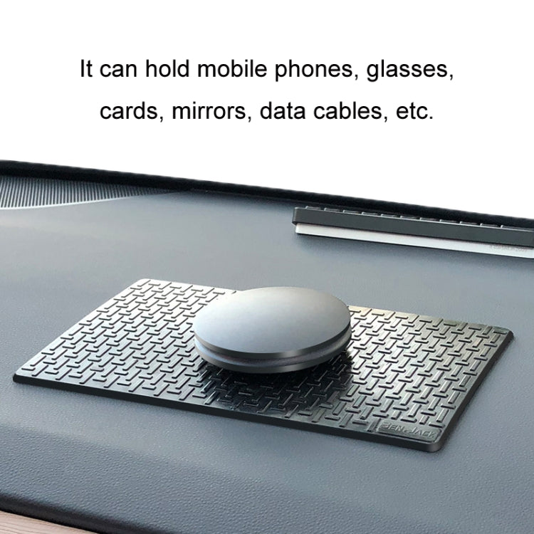 BEN.JACK Car Central Control Dashboard Mobile Phone Anti-Skid Mat, Color: Black Large - Car Anti-Slip Mats by BEN.JACK | Online Shopping South Africa | PMC TechLife | Buy Now Pay Later Mobicred