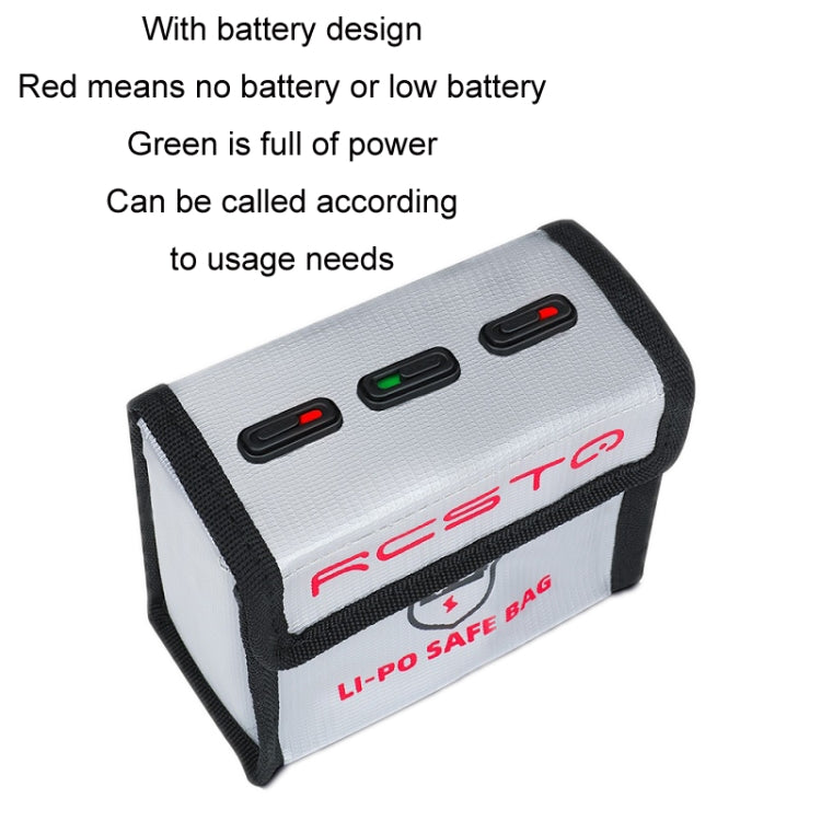 For DJI FPV/Avata/Mini3 Pro RCSTQ Explosion Proof Battery Bag, Capacity: 1pack - Case & Bags by RCSTQ | Online Shopping South Africa | PMC TechLife | Buy Now Pay Later Mobicred