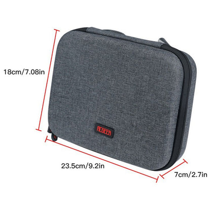 RCGEEK for DJI Action 2 Sports Camera Wear-resistant Shock-absorbing Storage Bag(Grey) -  by RCGEEK | Online Shopping South Africa | PMC Jewellery | Buy Now Pay Later Mobicred