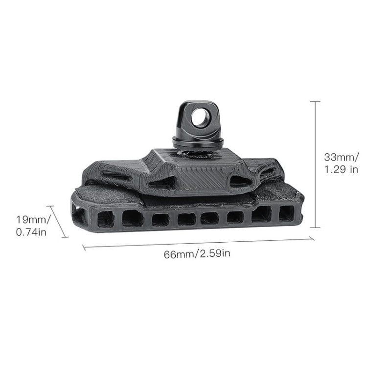 RCSTQ for DJI Mavic Air 2 Remote Adjustable Quick Release Lanyard with Clip Drone Remote Control Accessories(Black) - Other by RCSTQ | Online Shopping South Africa | PMC TechLife | Buy Now Pay Later Mobicred