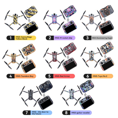 For DJI Mini 3 Pro Remote Control Body Sticker ,Spec: RC With Screen(Domineering Eagle) - Stickers by RCSTQ | Online Shopping South Africa | PMC Jewellery | Buy Now Pay Later Mobicred