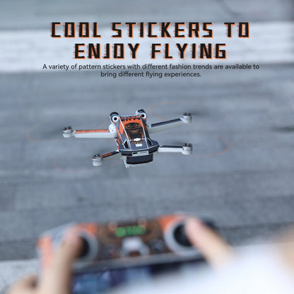 For DJI Mini 3 Pro Remote Control Body Sticker ,Spec: RC-N1 Without Screen(Camouflage) - Stickers by RCSTQ | Online Shopping South Africa | PMC Jewellery | Buy Now Pay Later Mobicred