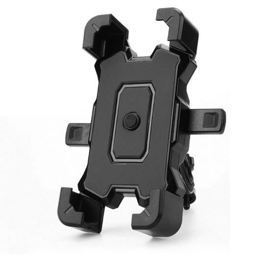 Electric Bike Motorcycle Bicycle Riding Shockproof Navigation Bracket, Color: Black For Handlebar - Holders by PMC Jewellery | Online Shopping South Africa | PMC Jewellery | Buy Now Pay Later Mobicred