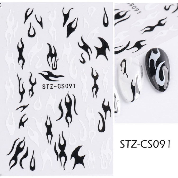 French Style Manicure Sticker Pop Stripe Line Nail Sticker(Stz-CS091) - Nail Stickers by PMC Jewellery | Online Shopping South Africa | PMC Jewellery | Buy Now Pay Later Mobicred