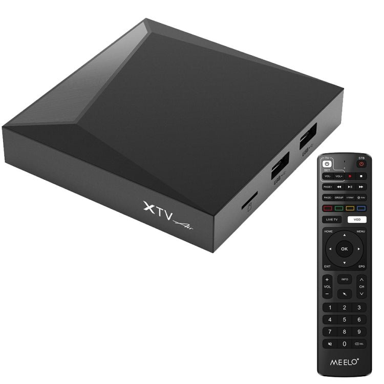 XTV Air 2GB+16GB Infrared Remote Version Mini HD 4K Android TV Network Set-Top Box Amlogic S905w2 Quad Core(EU Plug) - Amlogic S905 by PMC Jewellery | Online Shopping South Africa | PMC Jewellery | Buy Now Pay Later Mobicred