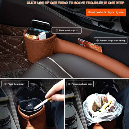 Car Seat Gap Leak-Proof Plugs Debris Storage Bag, Color: Beige Co-pilot - Stowing Tidying by PMC Jewellery | Online Shopping South Africa | PMC Jewellery | Buy Now Pay Later Mobicred