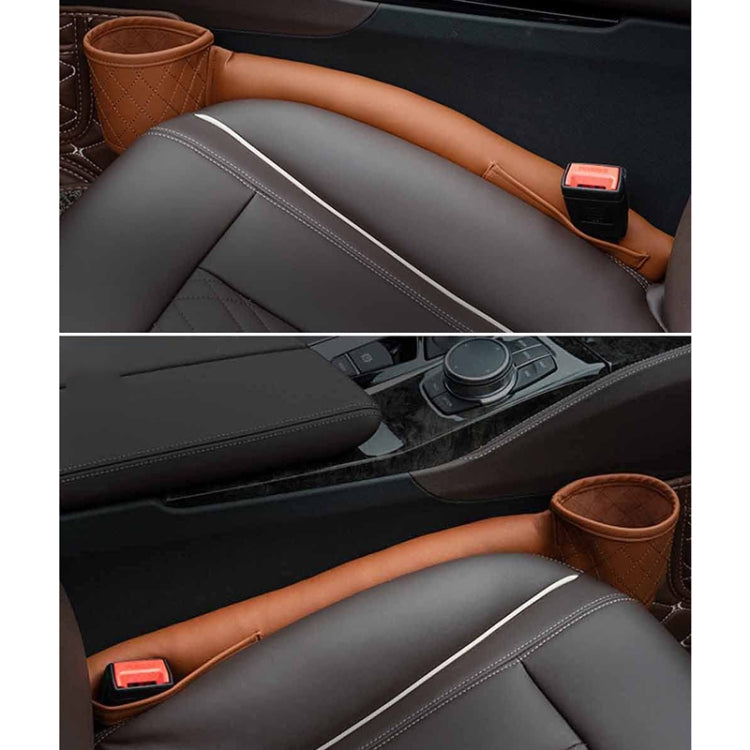 Car Seat Gap Leak-Proof Plugs Debris Storage Bag, Color: Beige Co-pilot - Stowing Tidying by PMC Jewellery | Online Shopping South Africa | PMC Jewellery | Buy Now Pay Later Mobicred