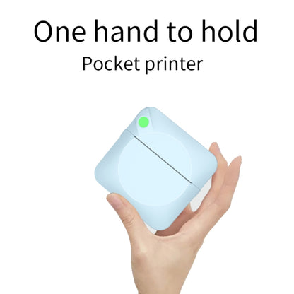 C17 Bluetooth Pocket Mini Label Printer Inkless Thermal Printer Wireless Photo Printer(Blue) - Printer by PMC Jewellery | Online Shopping South Africa | PMC Jewellery | Buy Now Pay Later Mobicred