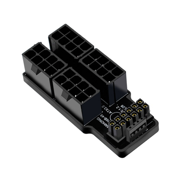 B Model ATX3.0 12VHPWR 12+4P 600W 180 Degree Power Steering Connector - Others by PMC TechLife | Online Shopping South Africa | PMC TechLife | Buy Now Pay Later Mobicred