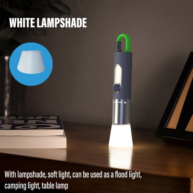 XHP50  Lamp Bead Super Bright LED Flashlight Telescopic Zoom Waterproof Torch With Lampshade - LED Flashlight by PMC TechLife | Online Shopping South Africa | PMC TechLife