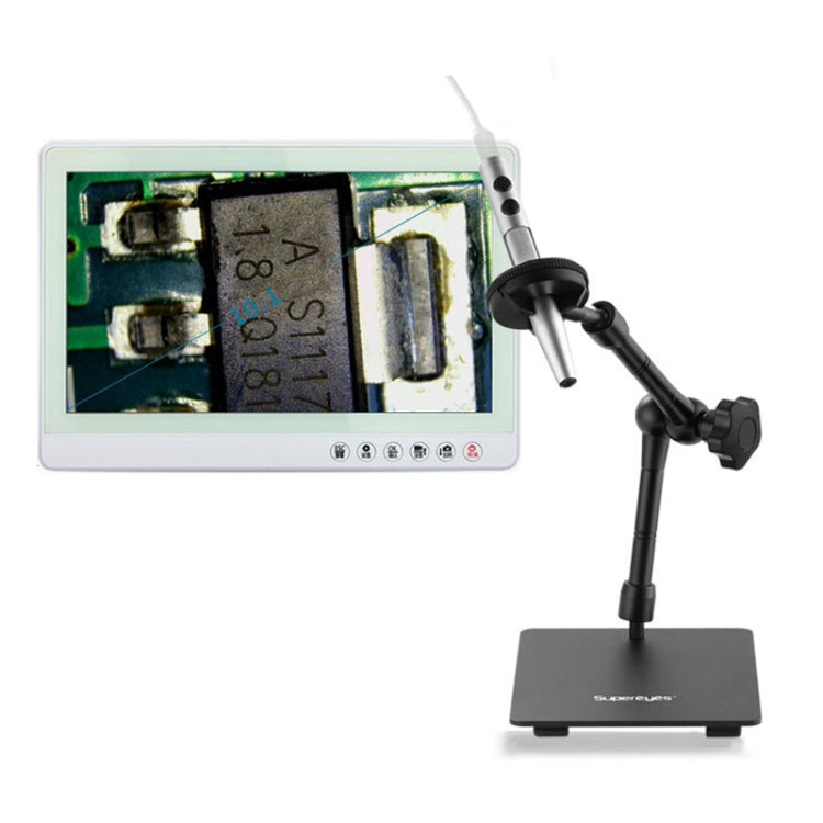 5 Million Digital Electron Microscope Magnifying Dermatoscope, Specification: B008+Z04 Universal Bracket+10 inch Screen - Digital Microscope by PMC Jewellery | Online Shopping South Africa | PMC Jewellery | Buy Now Pay Later Mobicred