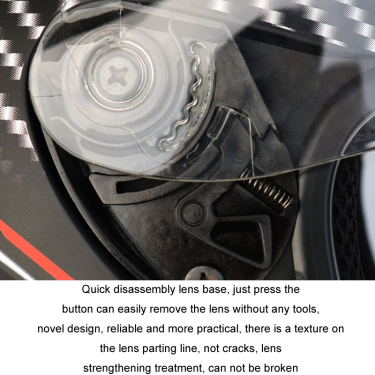 KUQIBAO Motorcycle Smart Bluetooth Sun Protection Double Lens Safety Helmet, Size: M(White+Gray Tail) - free shipping - PMC TechLife - Order now!