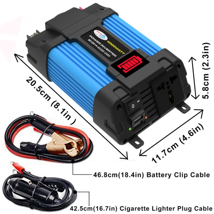 12V-110V 300W SOLIKE TECH Vehicle Inverter Sine Wave Convertor Auto Inverter - Pure Sine Wave by SOLIKE TECH | Online Shopping South Africa | PMC Jewellery | Buy Now Pay Later Mobicred