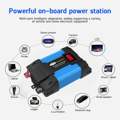 12V-110V 300W SOLIKE TECH Vehicle Inverter Sine Wave Convertor Auto Inverter - Pure Sine Wave by SOLIKE TECH | Online Shopping South Africa | PMC Jewellery | Buy Now Pay Later Mobicred