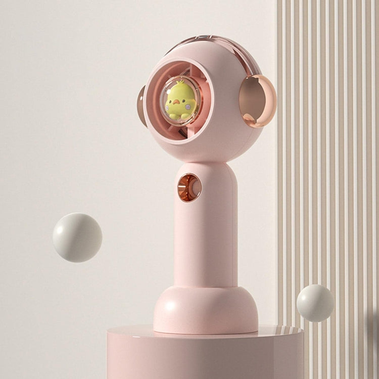 Without Blade Spray Handheld Children Small Fan(Pink) - Electric Fans by PMC TechLife | Online Shopping South Africa | PMC TechLife | Buy Now Pay Later Mobicred