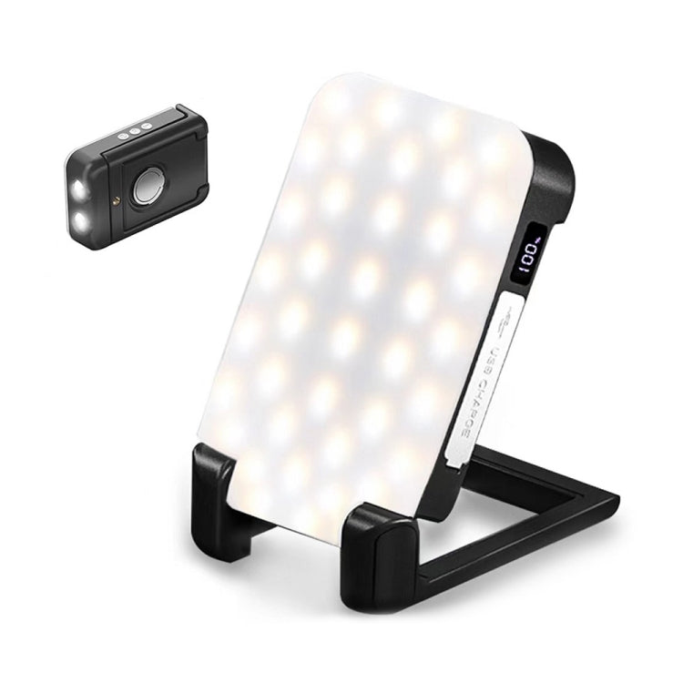 Multifunctional Outdoor Camping Light USB Rechargeable Tent Light(Black) - Camping Lighting by PMc TechLife | Online Shopping South Africa | PMc TechLife | Buy Now Pay Later Mobicred