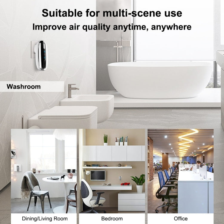 90V-250V Plug-in Negative Ion Air Purifier Portable Odor Removing Device UK Adapter+US Host - free shipping - PMC TechLife - Order now!