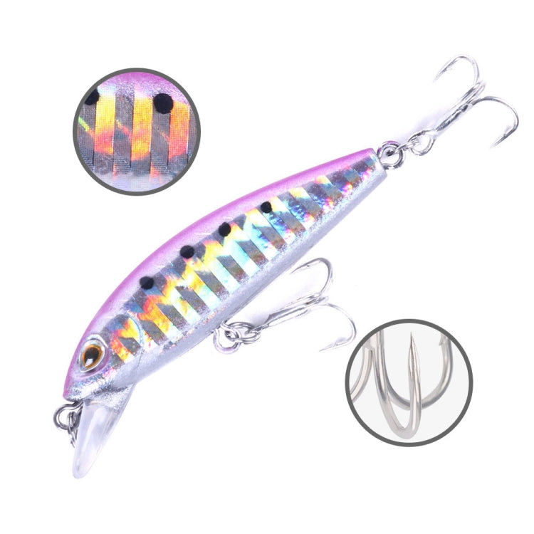 HENGJIA 5.5cm 6.6g Mino Luya Fake Bait Long Casting Sinking Bionic Lure(3) - Fishing Lures by HENGJIA | Online Shopping South Africa | PMC TechLife | Buy Now Pay Later Mobicred