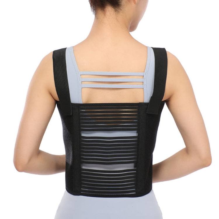 S Shoulders Three Piece Rib Fixation Strap Post-cardiothoracic Chest Girdle(Black) - Corrector by PMC Jewellery | Online Shopping South Africa | PMC Jewellery