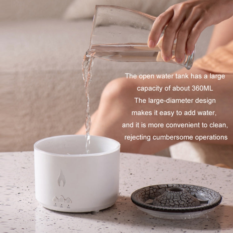 Volcanic Essential Oil Aroma Diffuser Ultrasonic Air Humidifier, Model: Full Split Remote Control(UK Plug) - free shipping - PMC TechLife - Order now!