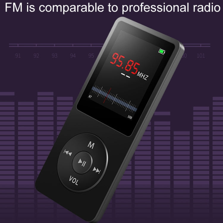 Bluetooth MP3/MP4 Student Walkman Music Player E-Book Playback With 8GB Memory Card - free shipping - PMC Jewellery - Order now!