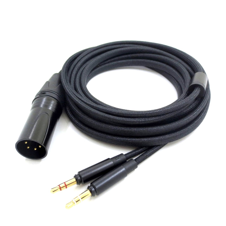 For Beyer T1(2nd/3rd Generation) T5 / Amiro Balanced Headphone Cable 4 Core XLR Head - Headset Accessories by PMC TechLife | Online Shopping South Africa | PMC TechLife