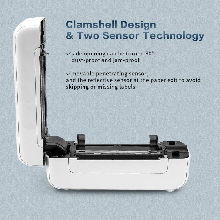 Phomemo PM246S Address Label Printer Thermal Paper Express E-Manifest Printer, Size: US(Purple) - free shipping - PMC TechLife - Order now!