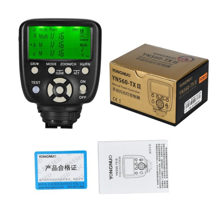 For Nikon Version YONGNUO YN560-TX II Studio Light Trigger Wireless Shutter Flash Trigger - free shipping - PMC TechLife - Order now!