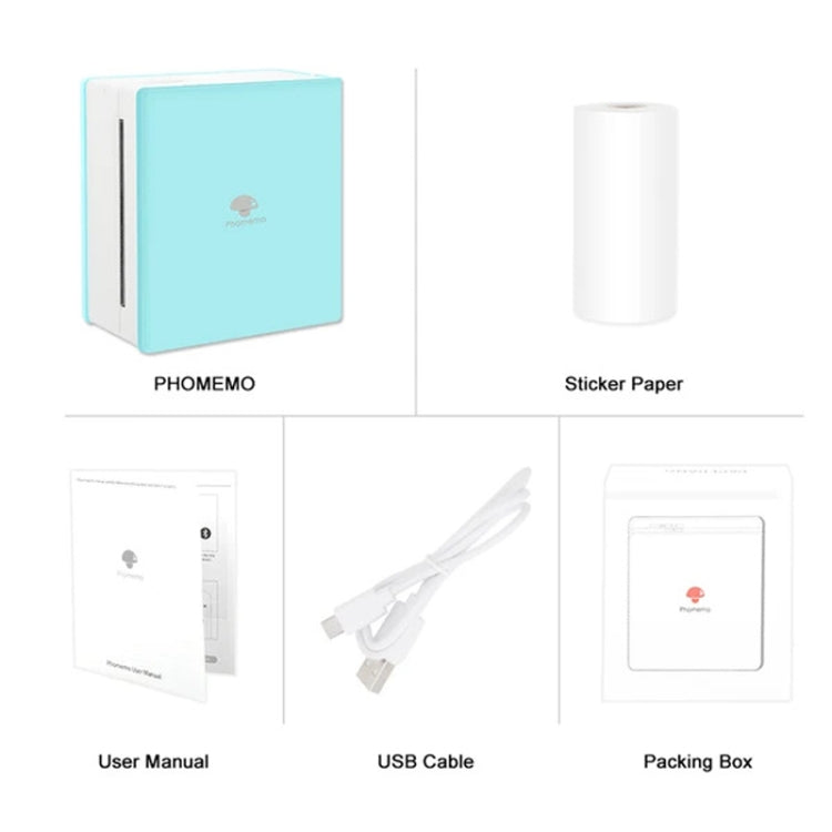 Phomemo M02-PK Pocket Small Bluetooth Portable Photo Thermal Label Wrong Question Printer - free shipping - PMC Jewellery - Order now!