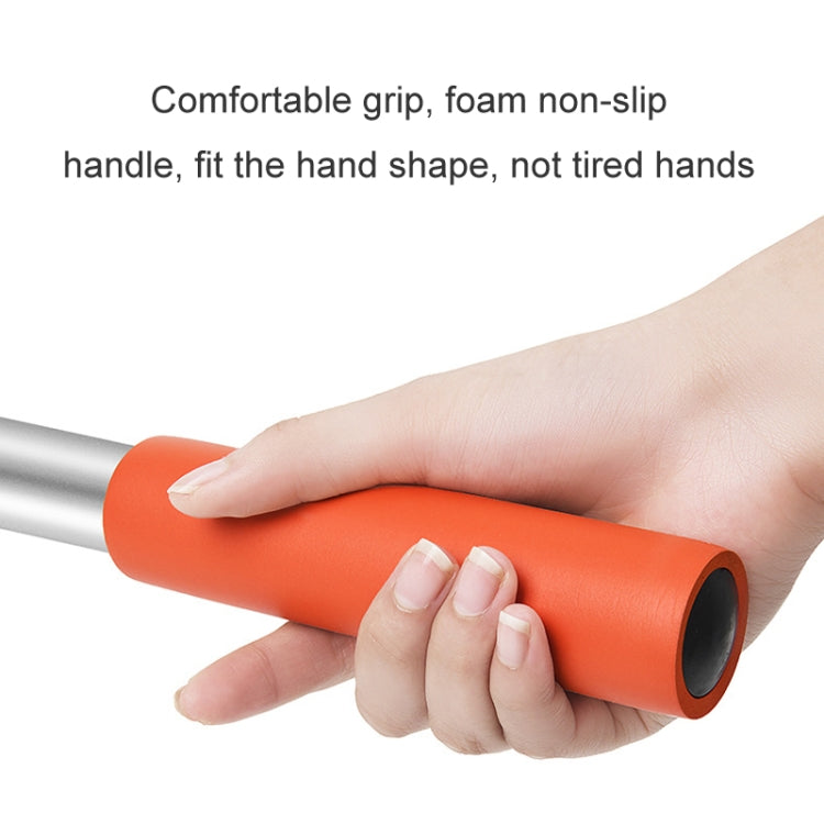 Car Wash Mop Soft Brush Long Handle Telescopic Rotary Car Cleaning Tool(Orange) - Car washing supplies by PMC TechLife | Online Shopping South Africa | PMC TechLife | Buy Now Pay Later Mobicred