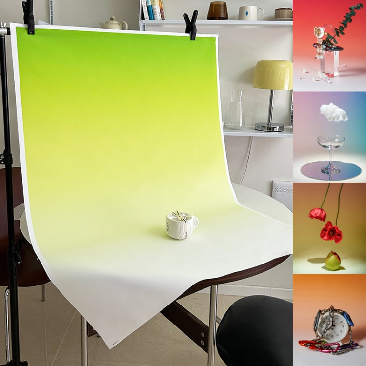 78x106cm Gradient Background Paper Photography Portrait Photo Props(Sunset) - Gradient Color by PMC TechLife | Online Shopping South Africa | PMC TechLife | Buy Now Pay Later Mobicred