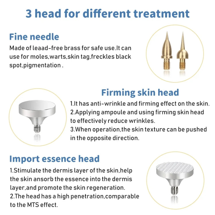 Spot Mole Pen Spot Removal Instrument Home Beauty Instrument, Spec: US  Plug -in Model(Silver) - free shipping - PMC TechLife - Order now!