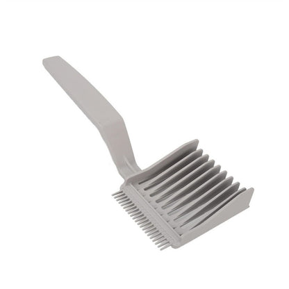 Flat Top Guide Comb Double Ended Hair Cutting Comb Cut Haircut Accessories(Gray) - Hair Trimmer by PMC Jewellery | Online Shopping South Africa | PMC Jewellery