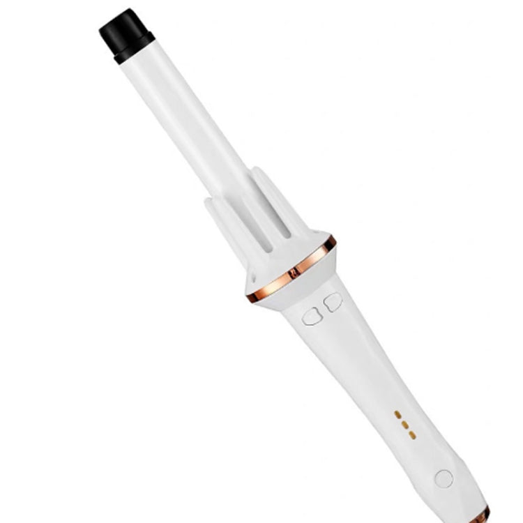 Automatic Curling Iron With Bi-Directional Rotating Ceramic Glaze Coating Hair Care, Plug: UK Plug White - free shipping - PMC TechLife - Order now!