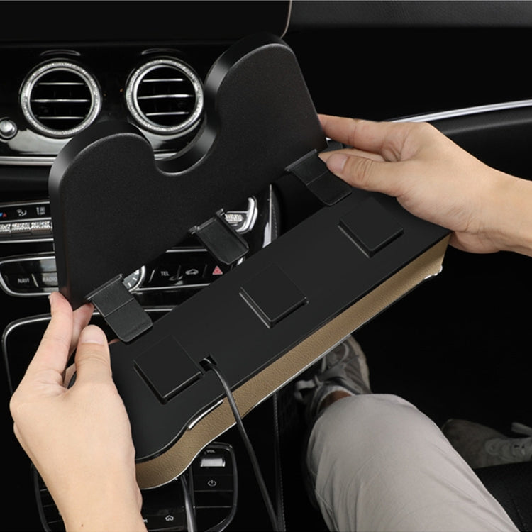 Car Seat Gap Storage Box Multifunctional Mobile Phone USB Charger, Color: Standard Black - Stowing Tidying by PMC TechLife | Online Shopping South Africa | PMC TechLife | Buy Now Pay Later Mobicred