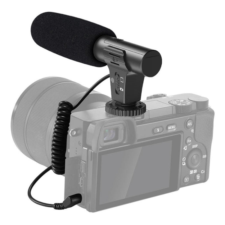 Video Recording Live Camera Mobile Conference Recording Microphone(Black) - Microphone by PMC Jewellery | Online Shopping South Africa | PMC Jewellery | Buy Now Pay Later Mobicred