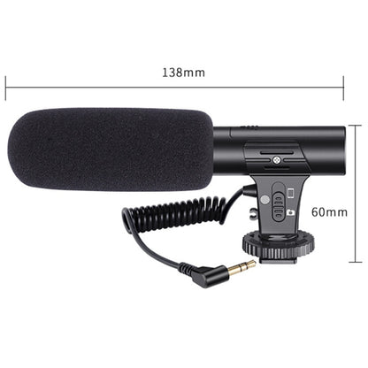 Video Recording Live Camera Mobile Conference Recording Microphone(Black) - Microphone by PMC Jewellery | Online Shopping South Africa | PMC Jewellery | Buy Now Pay Later Mobicred