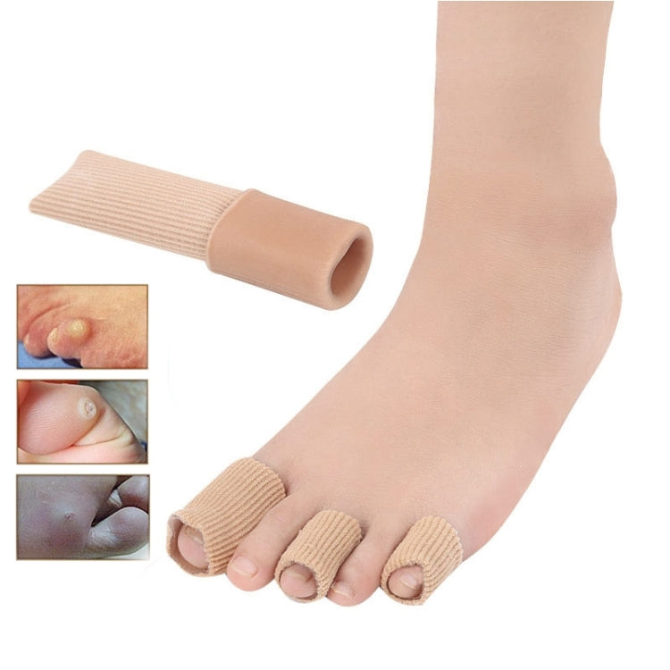 3pcs Toes Fingers Cushion Tube Sleeve Cuttable Silicone Gel Toe Pad For Corns Remover, Size: Small  1.5cm - Corrector by PMC Jewellery | Online Shopping South Africa | PMC Jewellery