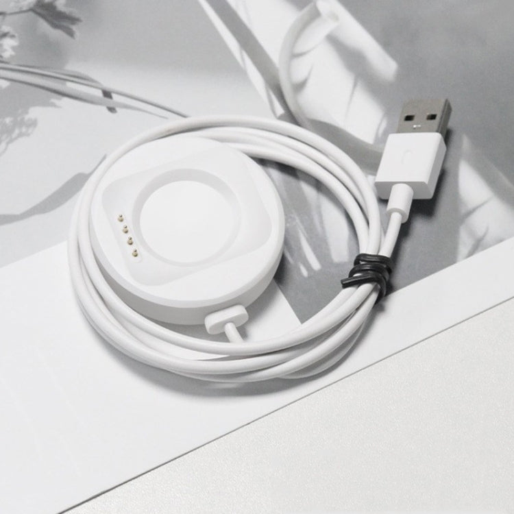 For OPPO Watch 3 Pro Watch USB Port Magnetic Charger Charging Cable(White) -  by PMC Jewellery | Online Shopping South Africa | PMC Jewellery | Buy Now Pay Later Mobicred