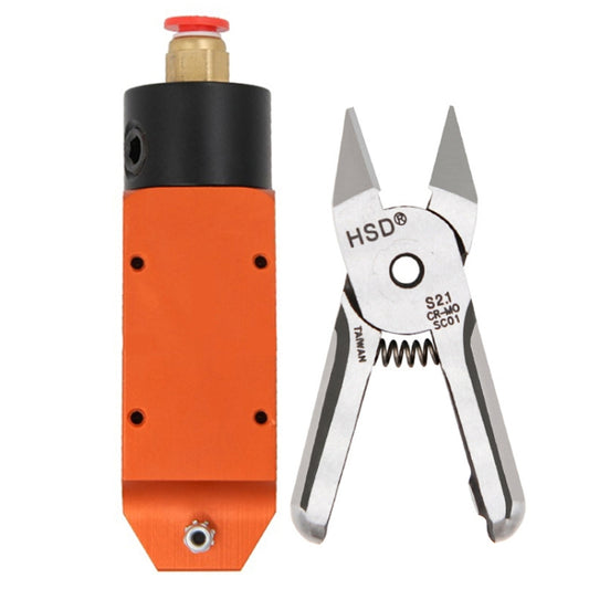 HSD MS-5+S2.1 Cut Metal Set 2 In 1 Pneumatic Snip Plier Cutting Metal Plastic Model Scissor Tool - Pliers by HSD | Online Shopping South Africa | PMC Jewellery | Buy Now Pay Later Mobicred