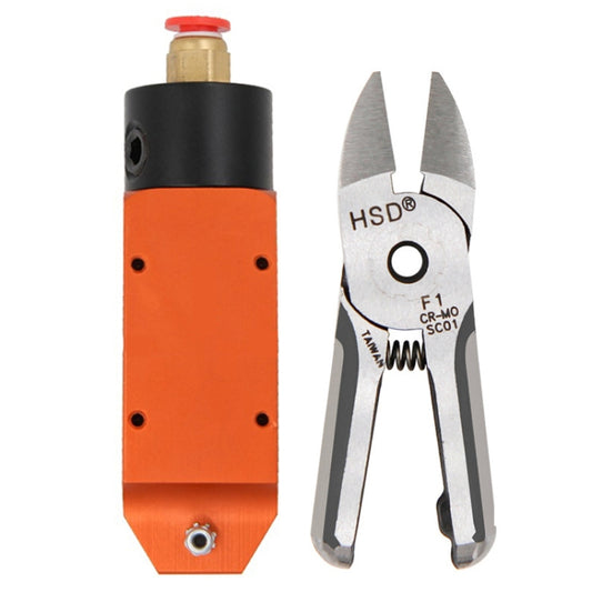 HSD MS-5+F1 Cut Plastic Set 2 In 1 Pneumatic Snip Plier Cutting Metal Plastic Model Scissor Tool - Pliers by HSD | Online Shopping South Africa | PMC Jewellery | Buy Now Pay Later Mobicred