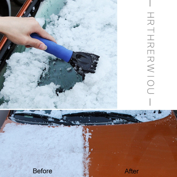 Vehicle Mounted Snow Shovel De-Icer Cleaning Tool, Color: Blue+Gloves - Ice Scraper by PMC TechLife | Online Shopping South Africa | PMC TechLife | Buy Now Pay Later Mobicred