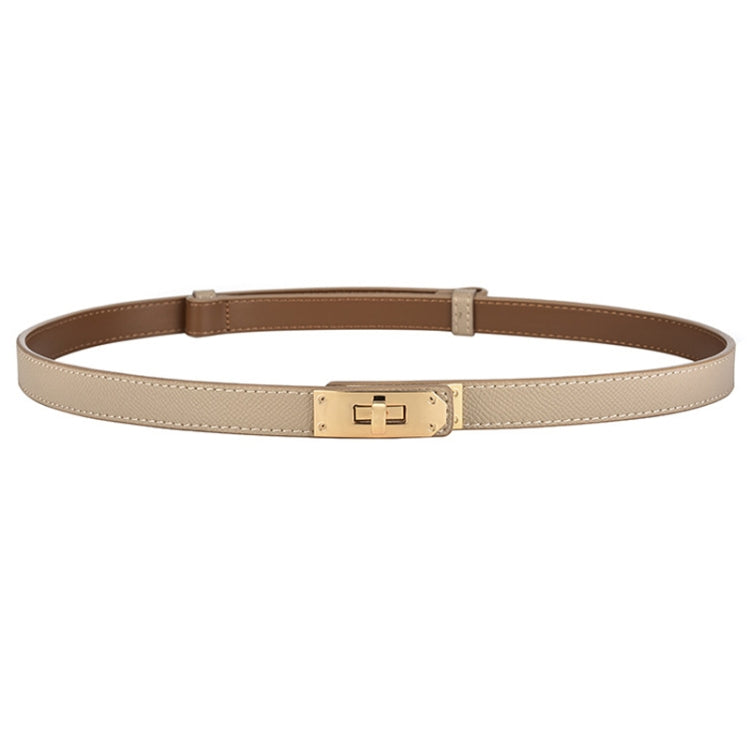 Dress Waist Belt Accessories Women Waist-Closing No-Hole Belt(Light Khaki) - Belts by PMC Jewellery | Online Shopping South Africa | PMC Jewellery